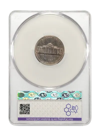 CAC Grading Coin Reverse