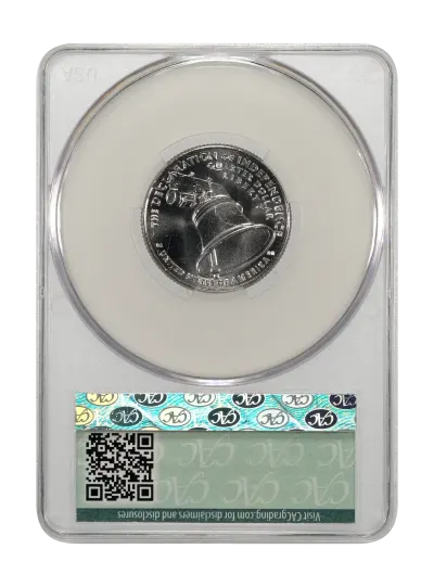 CAC Grading Coin Reverse
