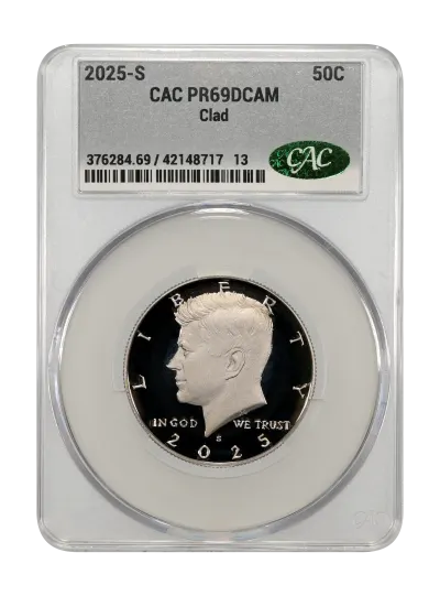 CAC Grading Coin Obverse