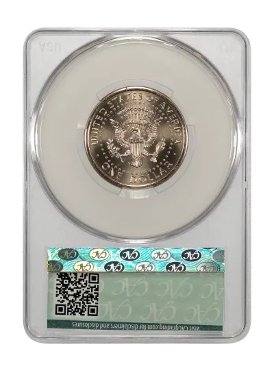 CAC Grading Coin Reverse