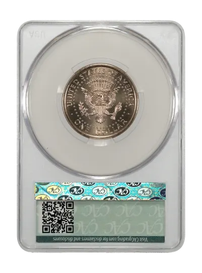 CAC Grading Coin Reverse