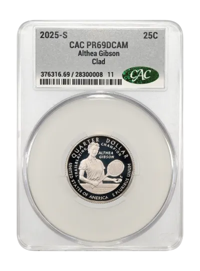 CAC Grading Coin Obverse