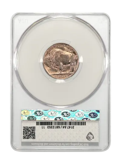 CAC Grading Coin Reverse