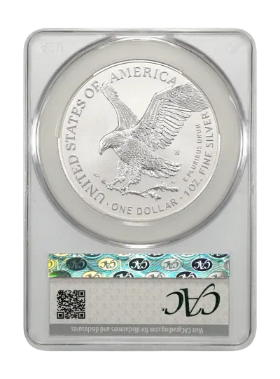 CAC Grading Coin Reverse