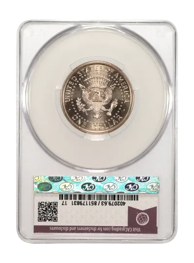 CAC Grading Coin Reverse