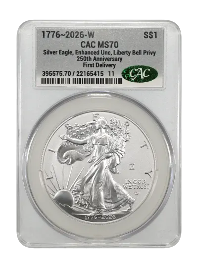 CAC Grading Coin Obverse