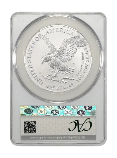 CAC Grading Coin Reverse