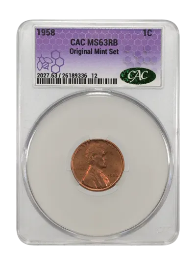 CAC Grading Coin Obverse