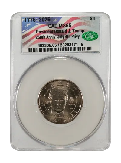 CAC Grading Coin Obverse