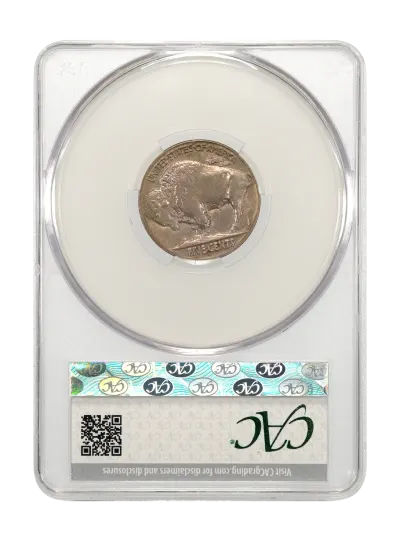 CAC Grading Coin Reverse