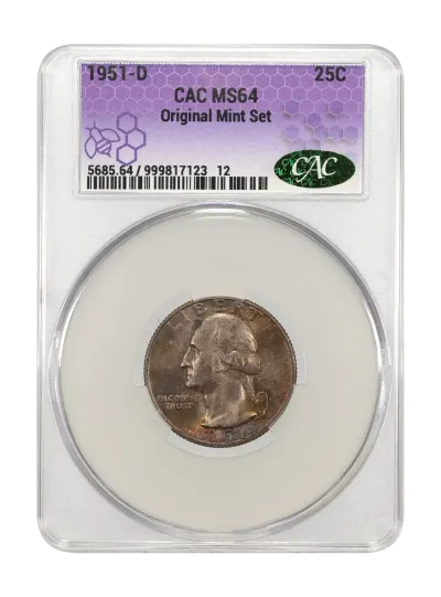 CAC Grading Coin Obverse