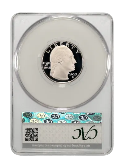 CAC Grading Coin Reverse
