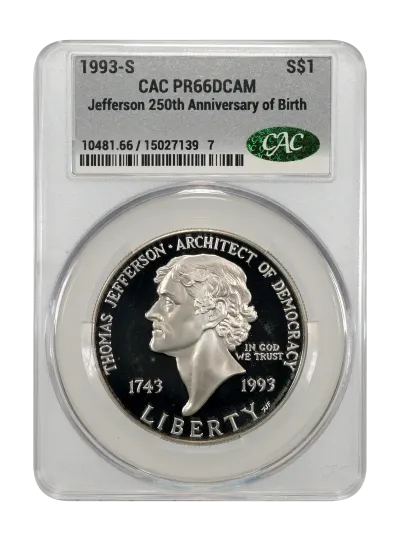 CAC Grading Coin Obverse