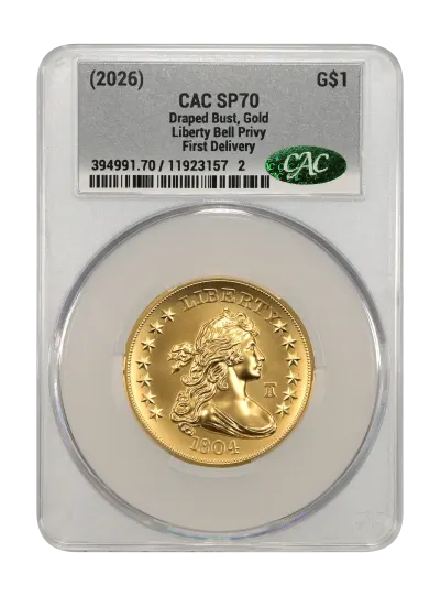 CAC Grading Coin Obverse