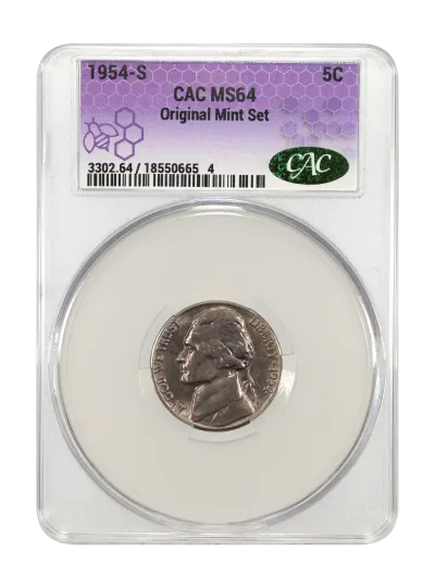 CAC Grading Coin Obverse