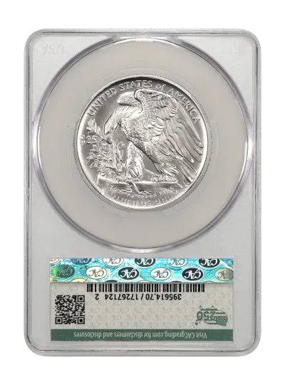 CAC Grading Coin Reverse