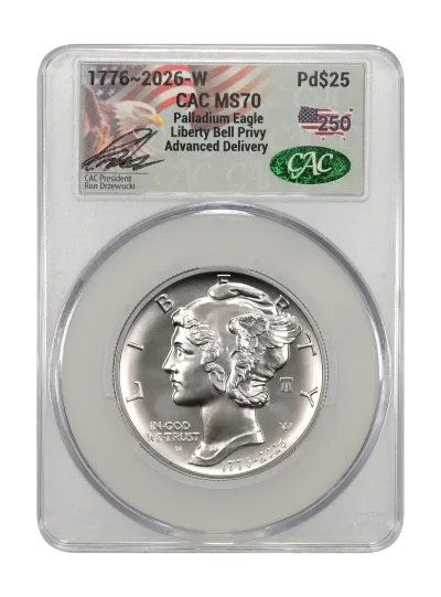 CAC Grading Coin Obverse