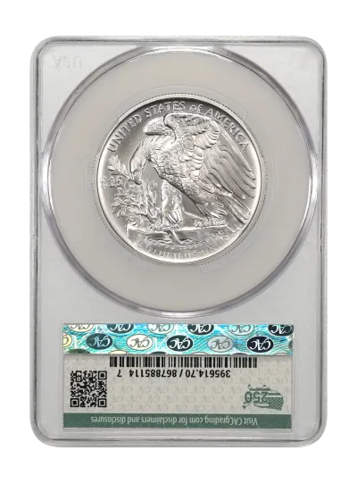 CAC Grading Coin Reverse