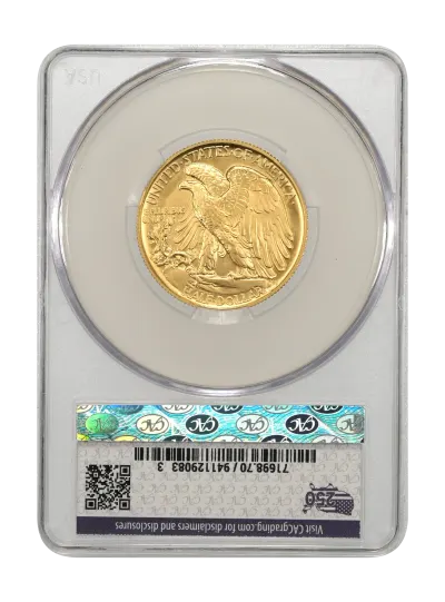 CAC Grading Coin Reverse