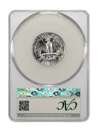 CAC Grading Coin Reverse