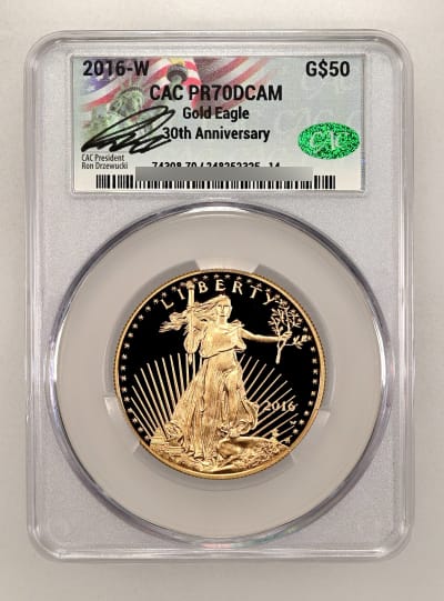 CAC Grading Coin Obverse