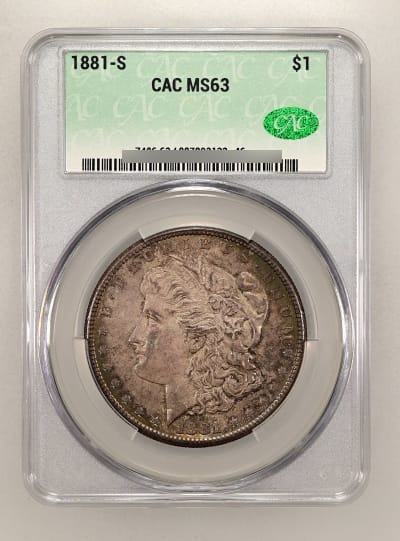 CAC Grading Coin Obverse