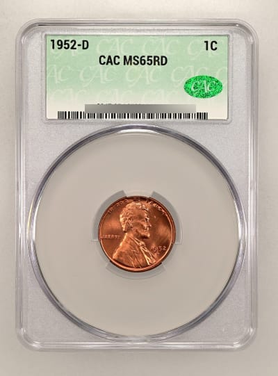 CAC Grading Coin Obverse