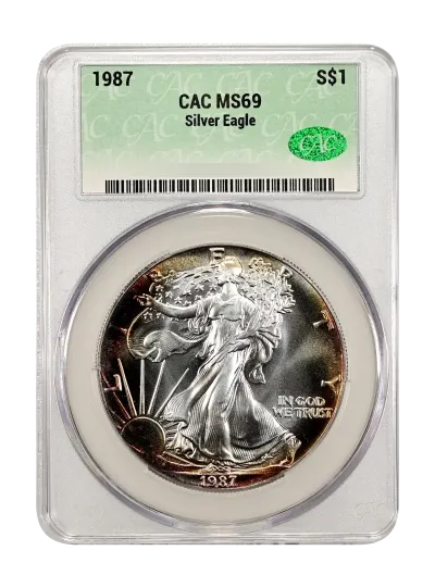 CAC Grading Coin Obverse