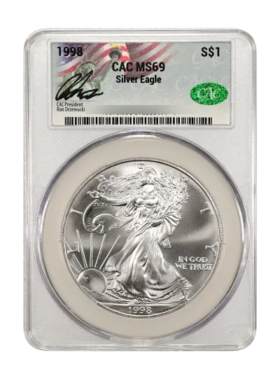 CAC Grading Coin Obverse