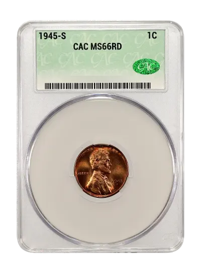 CAC Grading Coin Obverse