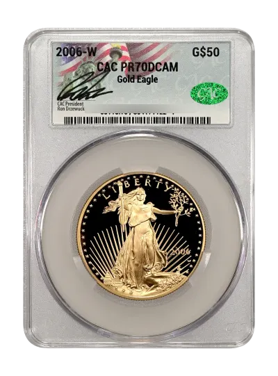 CAC Grading Coin Obverse