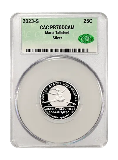 CAC Grading Coin Obverse