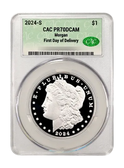 CAC Grading Coin Obverse