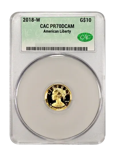 CAC Grading Coin Obverse