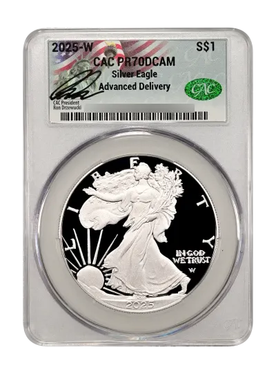 CAC Grading Coin Obverse