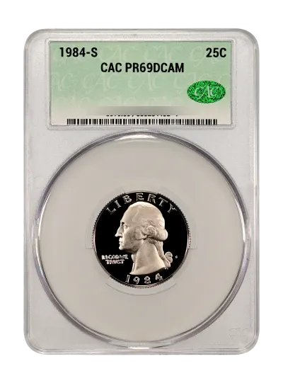 CAC Grading Coin Obverse
