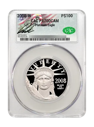 CAC Grading Coin Obverse