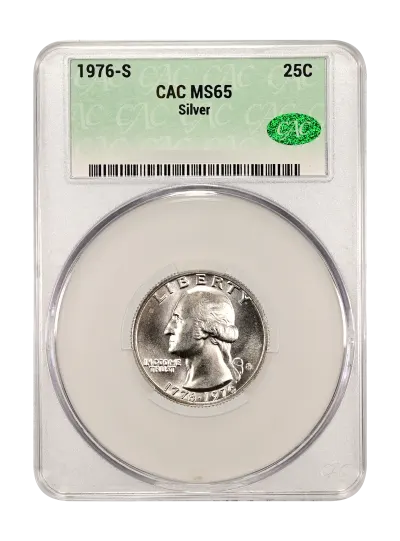 CAC Grading Coin Obverse