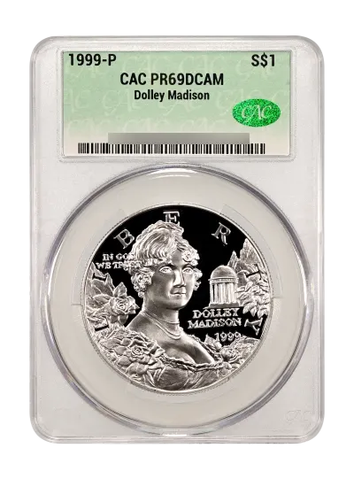 CAC Grading Coin Obverse