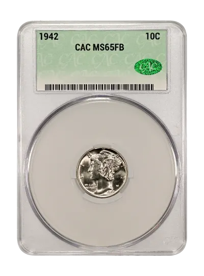 CAC Grading Coin Obverse