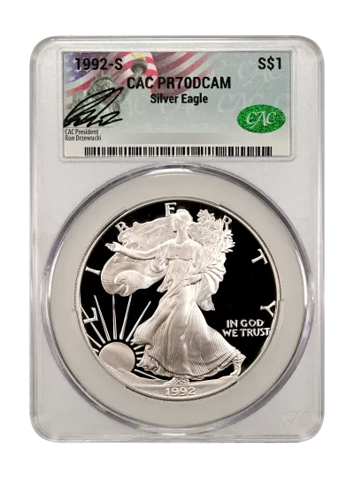 CAC Grading Coin Obverse