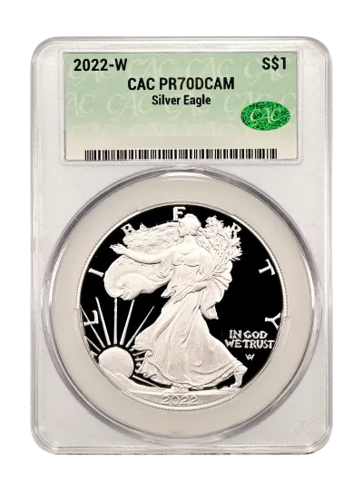 CAC Grading Coin Obverse