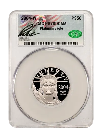 CAC Grading Coin Obverse