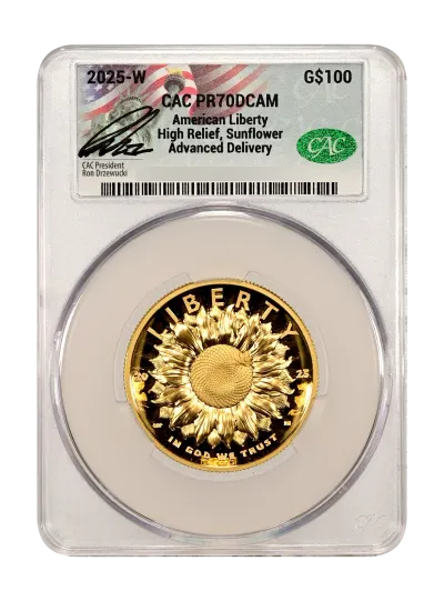 CAC Grading Coin Obverse