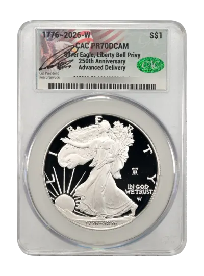 CAC Grading Coin Obverse