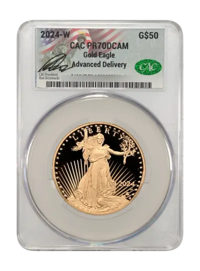 CAC Grading Coin Obverse