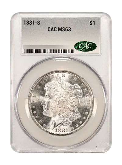 CAC Grading Coin Obverse