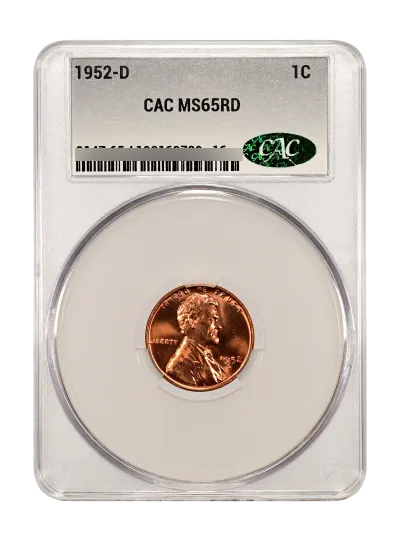 CAC Grading Coin Obverse