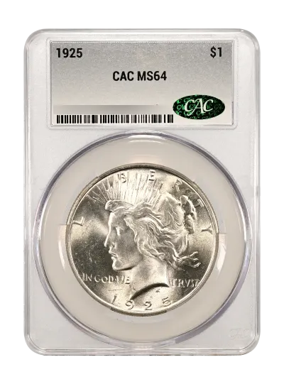 CAC Grading Coin Obverse