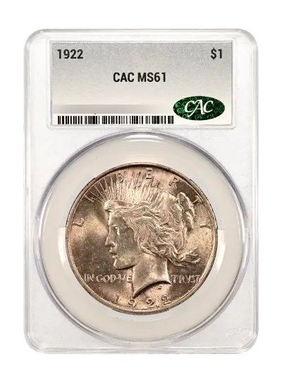 CAC Grading Coin Obverse